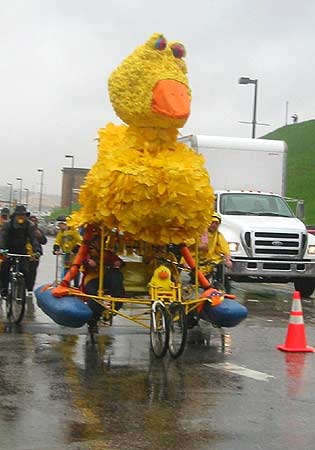 Daley the Giant Amphibious Duck