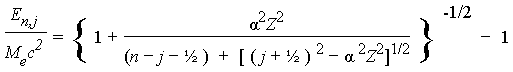 uranium orbit equation